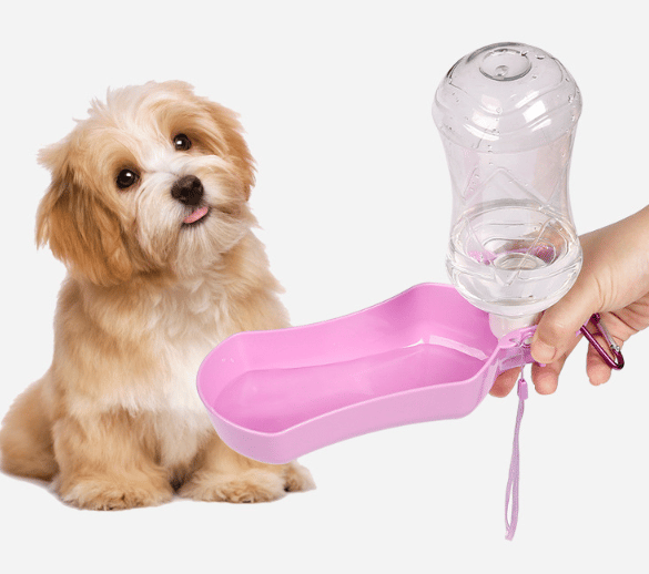 280ml Kannettava Koiran Vesipullo Matkapullo Vesipullolla