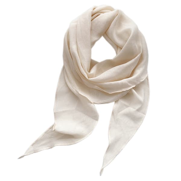 Stor diamantscarf i bomull och linne, silkesscarf för damer, vår- och höstmode, nackskydd, dekorativ scarf för konststudenter Yellow