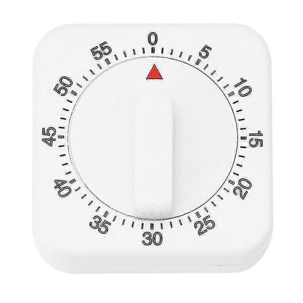 60 minutter kjøkkentimer matlaging ring mekanisk teller opptrekksalarmklokke