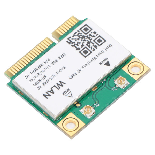 WiFi 6E-kort, pålitlig prestanda, tri-band trådlös modul, Bluetooth 5.3 intern adapter för bärbar dator med 802.11AC dual-band stöd MINI PCI E