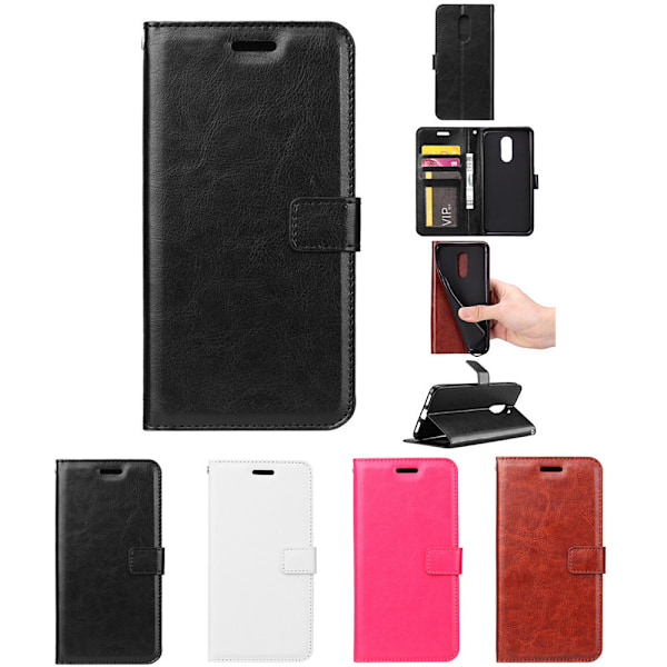 Skydda din OnePlus 6 med Läderfodral Brun Brun