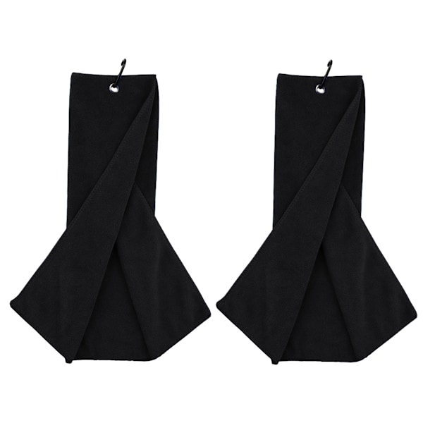 2-pack mikrofiber golfhandduk, lätt, utmärkt vatten