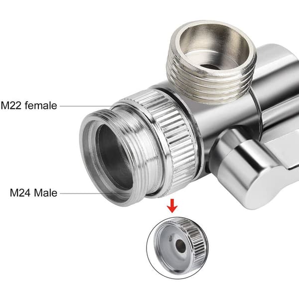3-vejs Diverter Shower Stop Valve til Køkken eller Badeværelse