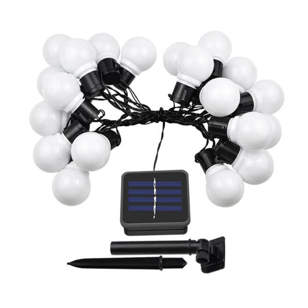 Solar Powered LED String Lights- Waterproof Patio Lights -