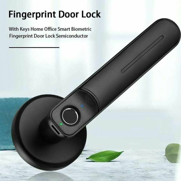 Smart fingeravtrykksdørlås, biometrisk elektronisk hjemmesikkerhet L