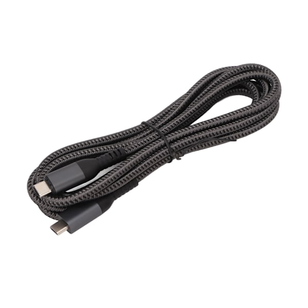 USB C till USB C Magnetisk Laddningskabel 2m PD 100W Snabbladdning 10Gbps USB C Magnetisk Kabel med LED-Indikatorlampa