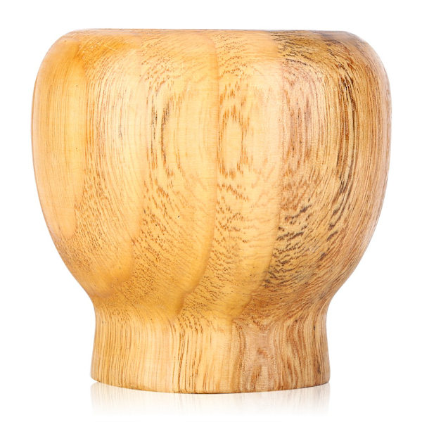 Træslibeskål Morter og Støder Hvidløg Ingefær Urteknuser Blandingsbeholder