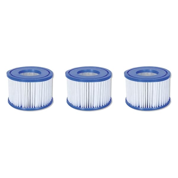 Spa Filter Erstatningspatron Type VI for SaluSpa Boblebad 3 stk