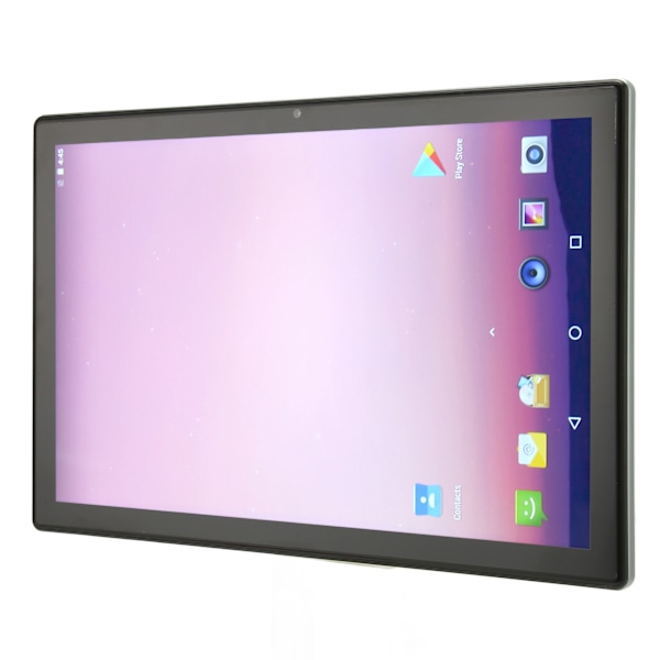 10,1-tums surfplatta för Android 11 8-kärnig CPU 2,4 5GWiFi Dual Band 8MP 20MP Dubbelkamera Samtalssurfplatta 100–240V Silvergrå EU-kontakt