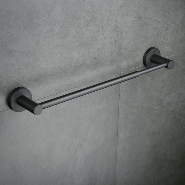 Justerbar Handduksstång 40cm till 66cm, Väggmonterad Badrumsstång