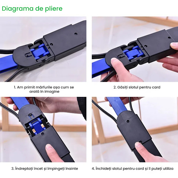 EINNENFFER Exkrementuppsamlare, 80 cm Långt handtag, ABS, Slitstarkt material, Lätt att använda med en hand, Hundskyffel, Grön