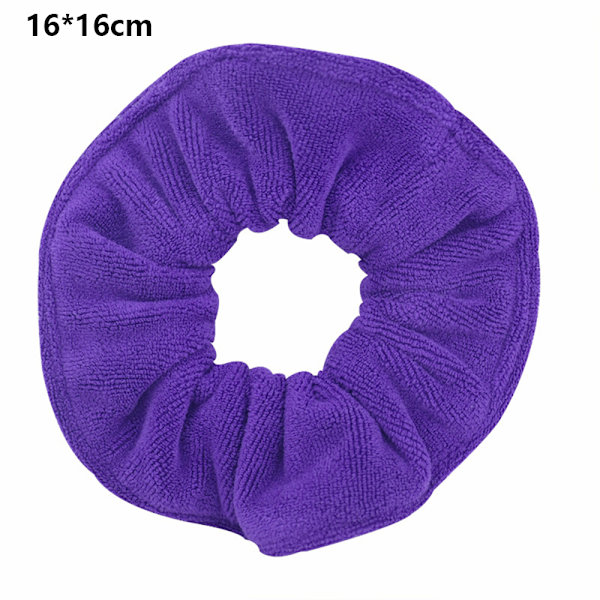 Handduk Mikrofiber Torkning Mjuka Scrunchies Tjocka Scrunchies Fuzzy