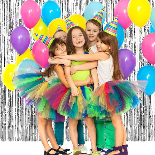 4 Pack wedding rain silk curtain birthday party party event