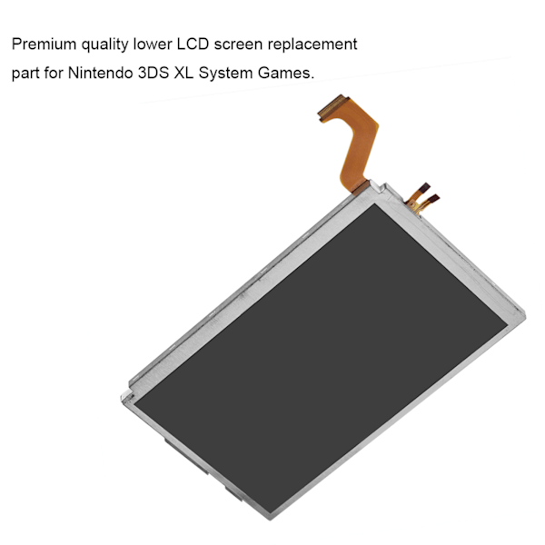 OEM Ersättning Övre LCD-skärm för Nintendo 3DS XL LL Premiumkvalitet Glas Effektiv DIY-reparation Hög Klarhet Visuellt Fabrikstestad