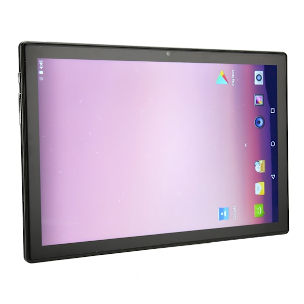 10,1-tums Tablet HD 1960x1080IPS för Android11 8-kärnig CPU 2,4 5GWiFi Dual Band 8MP 20MP Dubbel Kamera Tablet 100‑240V Svart EU-kontakt