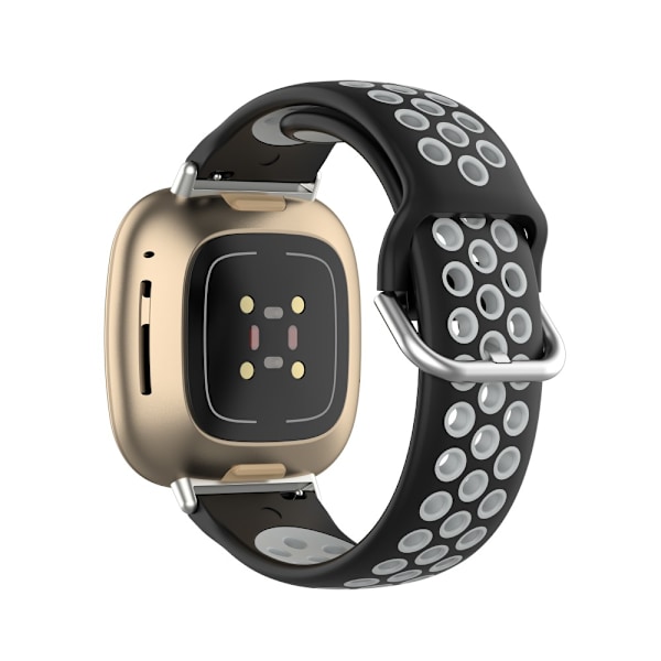 Sportarmband Fitbit Versa 3/Sense Svart/Grå