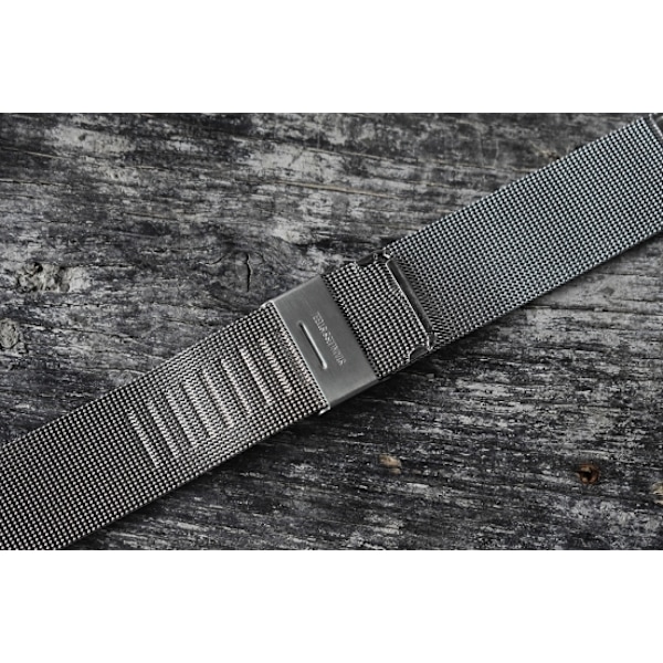Tunn milanese klocklänk Silver 20mm Silver 20mm