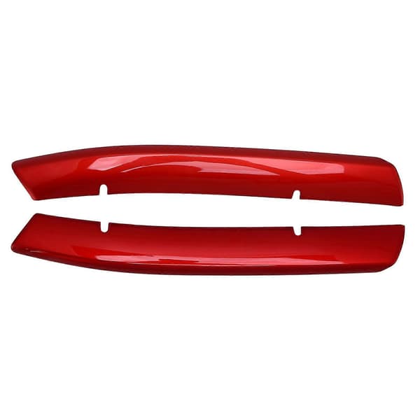 2 stk. rød frontgrill bunnlist biltilbehør erstatning for Mazda CX-5 2017-2020