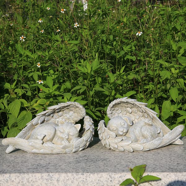 Kæledyr Mindesten Statue, Engel Gravsten, Andagtssten til Hund