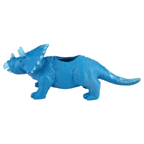 Dekorativ plastsucculentkruka söt djur Triceratops
