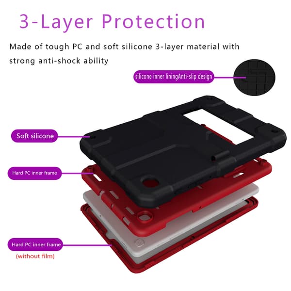 Kompatibel med Samsung S6 Lite 10,4-tommer robust tabletcover