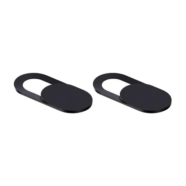 Set med 2 webbkameraskydd, skjutbart kameraskydd ultratunt webbkameraskydd integritetsskydd kameraskydd för MacBook, iPad, iPhone, Laptop, PC,