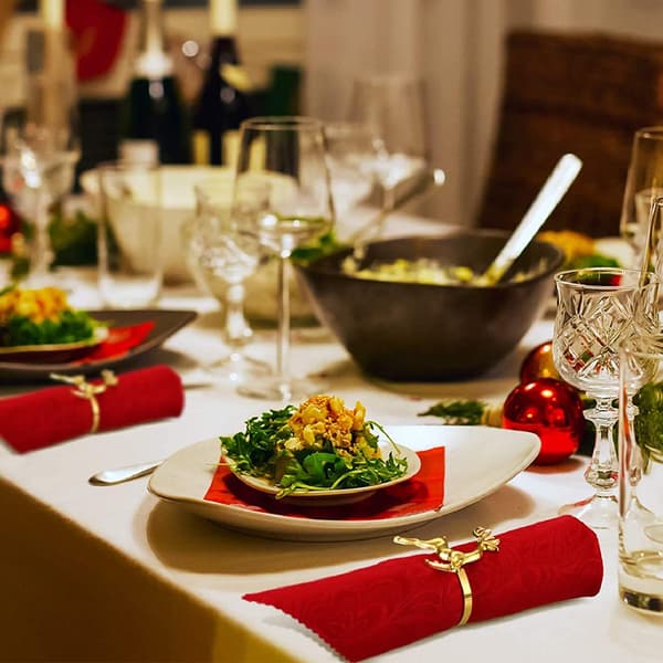 Servietringe, jul, helligdage, Thanksgiving style 1