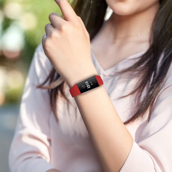 Fitbit Charge 3 Armband/Fitbit Charge 4 Armband, Klassisk Justerbar