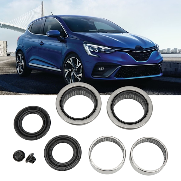 Reparationssats för bakaxelbalk Högkvalitativ stållegering Ersättning för Peugeot 206 Passar endast för 47 mm axel Professionell tillverkning Rostbeständighet