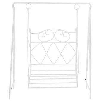 Dekorativ Mini Gunga Ornament DIY Mini Hus Gunga Härlig Liten Gunga Staty Mini Hus Tillbehör