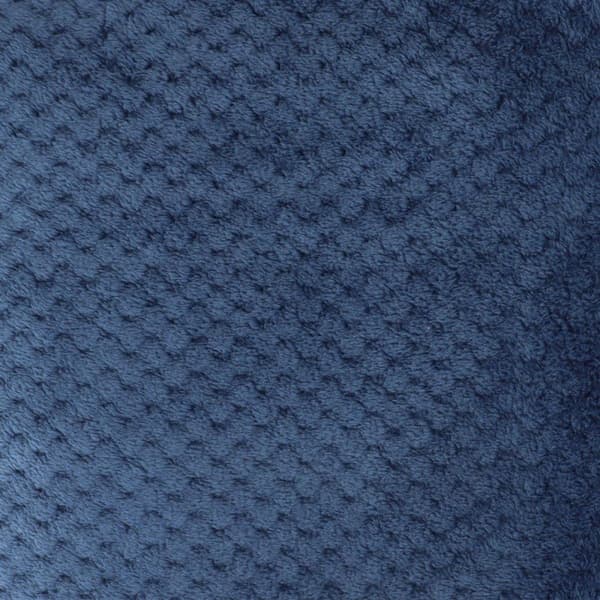 Tæppe 150X200cm - Sengetæppe Sofatæppe Hyggetæppe Quilt - Fluffy og Blødt - Polyester Navy Blå