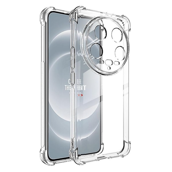 Xiaomi 14 Ultra - Bumper Stöttåligt Slim Skal Transparent