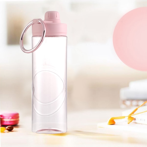 600 ml enkel inomhus och utomhus fallskydd bärbar vattenflaska