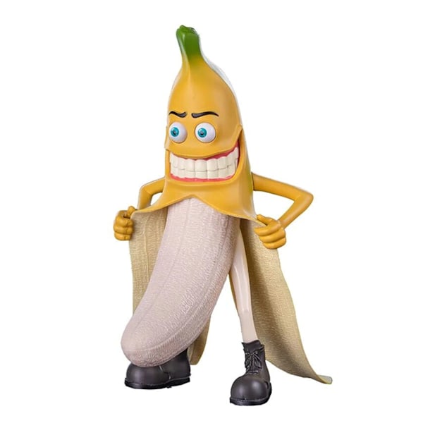 Ond Banan Herr Banan Dekorativ Figur i Resin Busig och Hilarisk Leksak