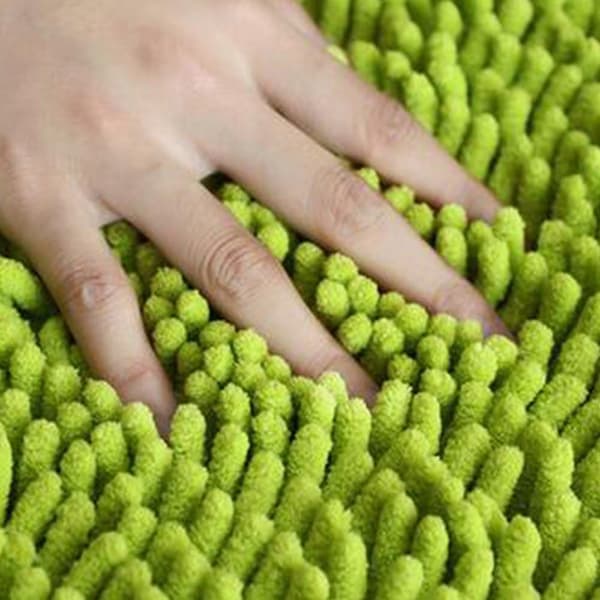 Badematte, Chenille Super Absorberende Anti-Skli Skjønn Bad