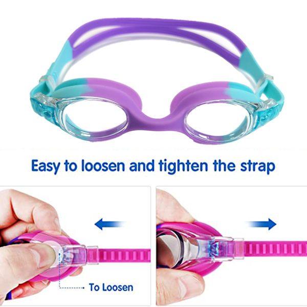 Barn Snorkel Simmask, Barn Dykmask Anti-Dimma Simglasögon