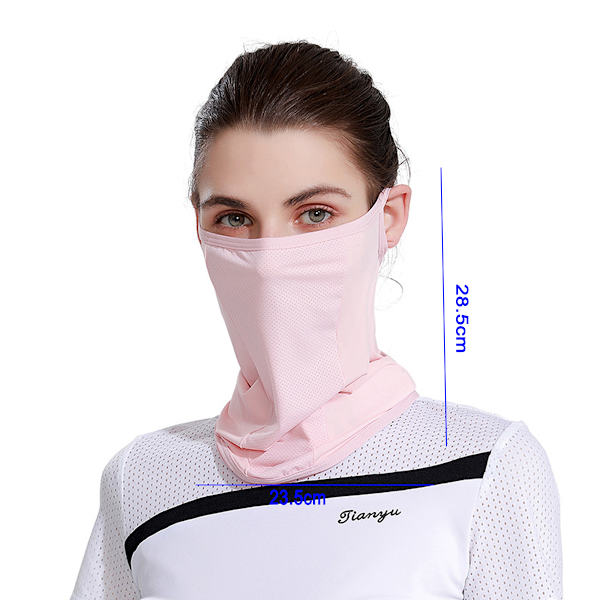 Halsduk Mask UPF 50 Solskydd för Män & Kvinnor,