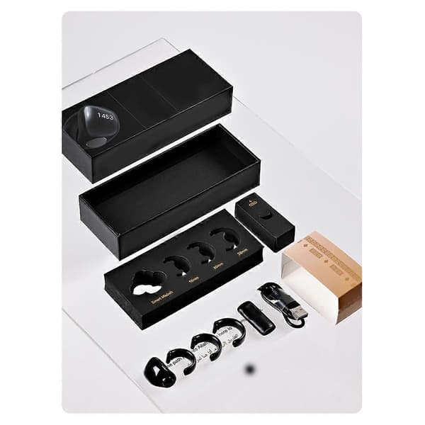 Tasbih-ringer Tasbih-tellerringer Tasbeeh-teller APP-støtte Vanntett 4-sifret fingerteller for bønn