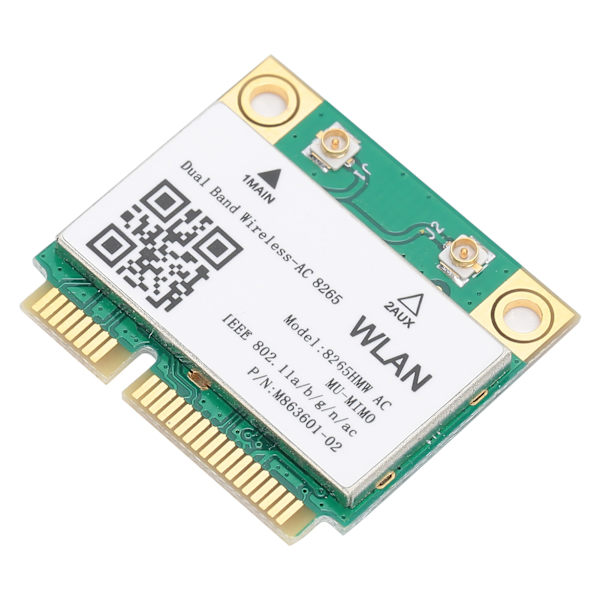 WiFi 6E-kort, pålitlig prestanda, tri-band trådlös modul, Bluetooth 5.3 intern adapter för bärbar dator med 802.11AC dual-band stöd MINI PCI E