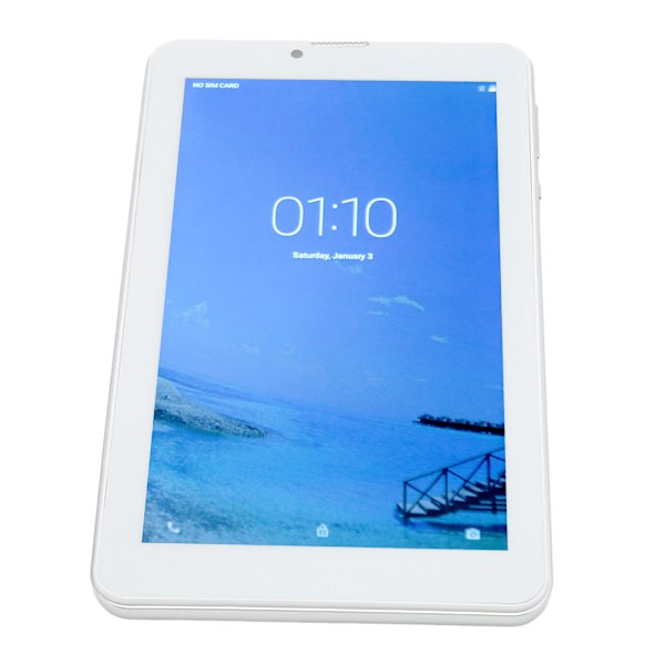 7-tums surfplatta för Android 10.0 2GB RAM 32GB ROM 8-kärnig CPU 2.G 5G WIFI HD IPS-skärm Bärbar surfplatta för kontor 100–240 V Svart AU-kontakt
