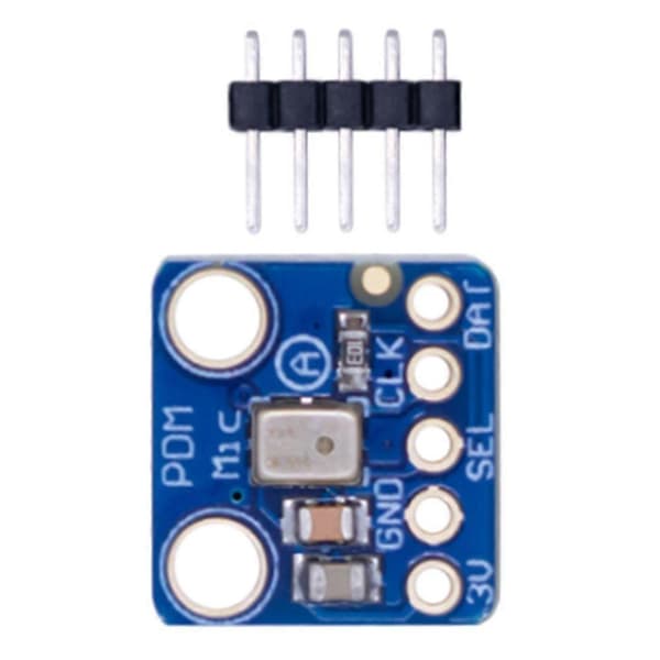 MP34DT01 PDM Digital MEMS Mikrofonmodul Enkel Pulsdensitetsmodulasjonsutgang Liten Omnidireksjonell Mikrofon