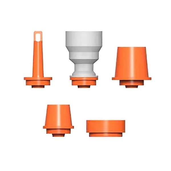 GIGA PUMP TINY 3-i-1 Minipumpe Bærbar Inflator til Camping Liggeunderlag Madraspumpe til Nem Brug