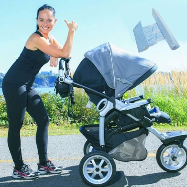 Babysidans sovkudde, anti-avvikelse huvud, avtagbar och