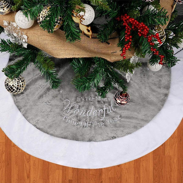 Tannenbaumdecke Rund Fell,Weihnachtsbaum Decken,Tannenbaumdecke