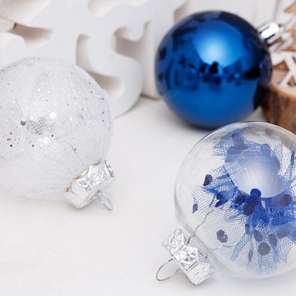 30pcs Christmas Ball Ornaments Set for Xmas Tree 60MM/2.36"
