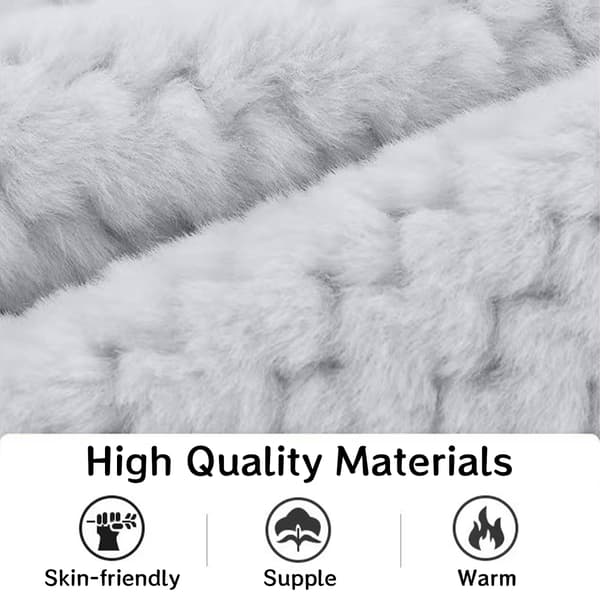 3-i-1 Multifunksjonelt Hatt & Skjerf & Hansker Sett Søt Dyreplush Hatt/Skjerf/Hansker Sett Varm Plush Hatt for Vinteren