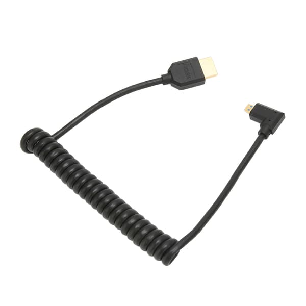 Audio Return Channel, Micro HDMI - HDMI -sovitin, kierrekaapeli, suorakulmainen liitin, 8K 48 Gbps HD Multimedia Interface, Plug and Play