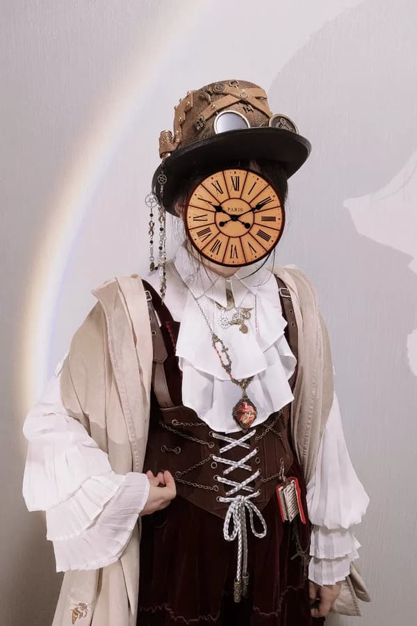 Steampunk Høj Hat Cosplay Bal: Viktoriatidens Hætteglasbriller