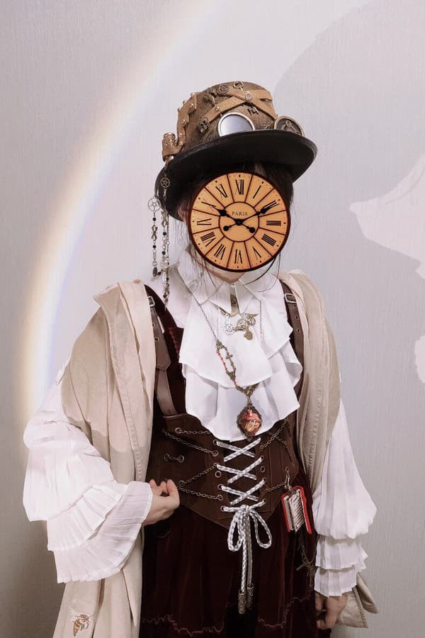 Steampunk-silinteri Cosplay-tanssiaiset: Viktoriaanisen aikakauden pullolasit