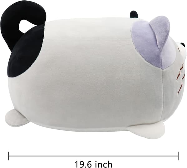 Plush Chubby Cat Dukke, Myk Stoffdyr, Kosepute